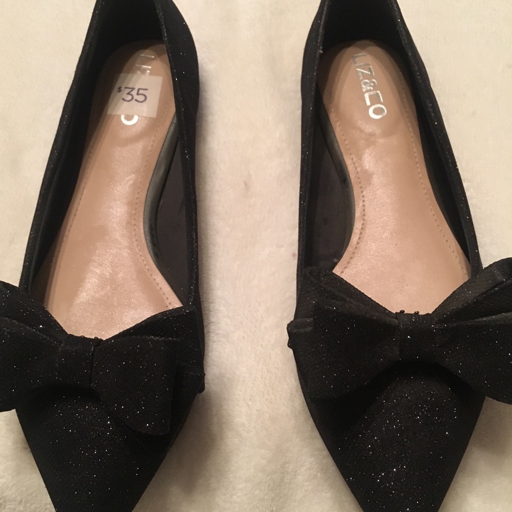 Black Flat Dress Shoes